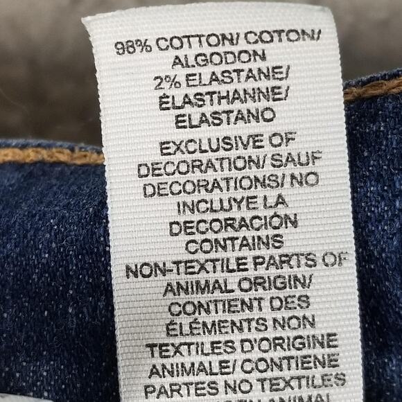 Lucky Brand Jeans Mens 34x32 Blue 221 Straight Stretch Zip Fly Straight Leg - Picture 16 of 16